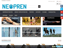 Tablet Screenshot of neopren.es